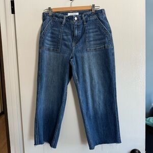 Lovervet Superb High Rise Crop Utility Jean